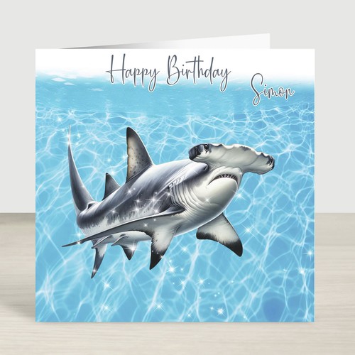Personalised hammerhead shark - hammerhead,