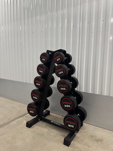 15kg round dumbbell set - 5-15kg,