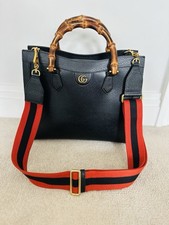 Gucci Diana Navy/Black Leather