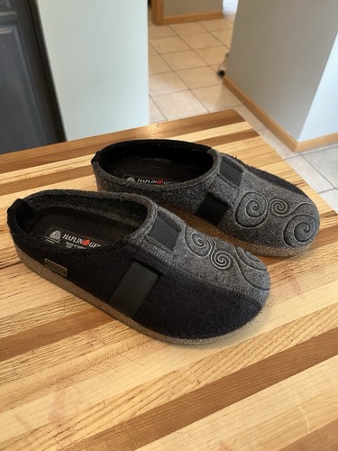 Haflinger womens black gray - haflinger,