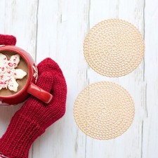  10 Pcs Cup Mat Round Place