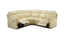 Ivory Manual Recliner Corner