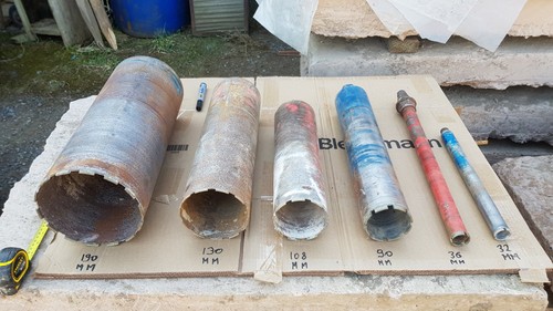Diamond core drill - , bits