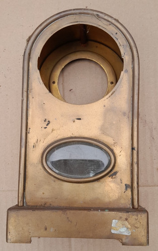 Brass clock case - case, nice