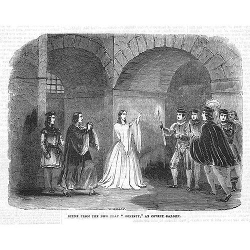 Theatre scene from honesty - scene,