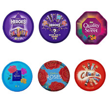 Cadbury Chocolate Tubs