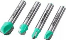 DENALI Router Bit Set of 4