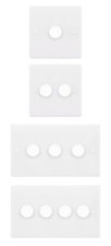 Selectric 1,2,3 or 4 Gang 400W 2 Way Dimmer Switch White - Read Details