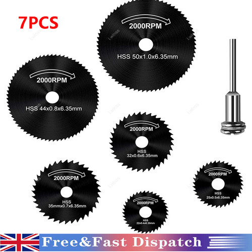 7pcs hss circular saw - circular,