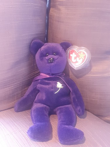 Princess diana bear beanie - ty,