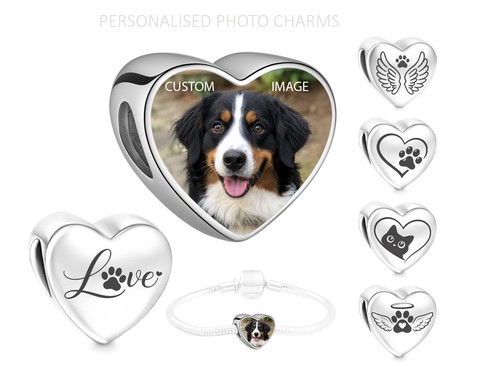 Personalised photo charm for