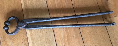 Vintage wrought iron bulls
