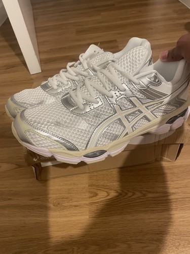White asics gel cumulus - white, 16