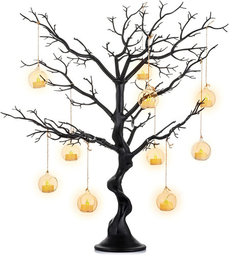 Black twig tree 75cm - black,