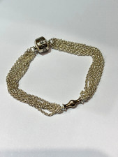 Genuine Pandora Multi Strand Bracelet (16cm)