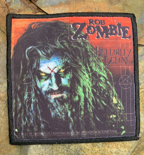 Rob zombie patch heavy metal - rob,