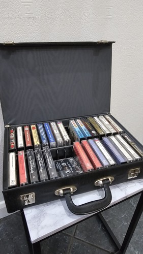 Briefcase style cassette tapes - briefcase-style,