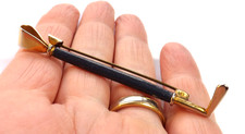 Vintage tie collar stock pin - tie,