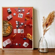 Poker Night Aesthetic Poster