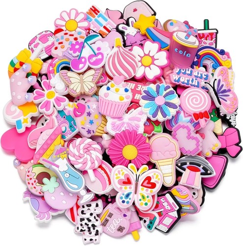100pc for croc charms mega - for,