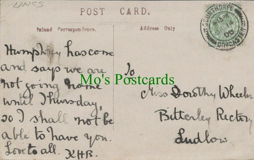 Genealogy postcard wheeler - postcard,