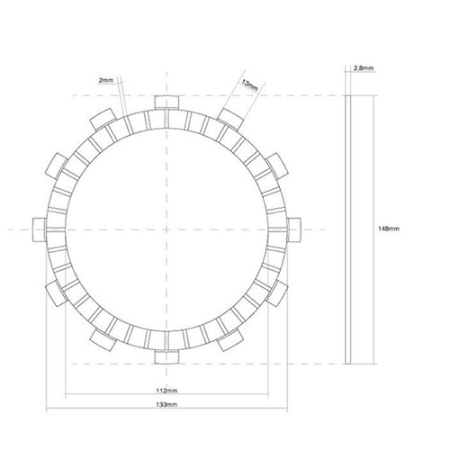Fcc cranked single - fcc,