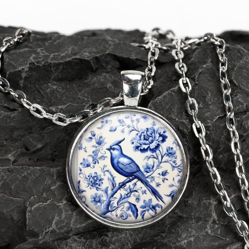 Delft tile style - style, pendant