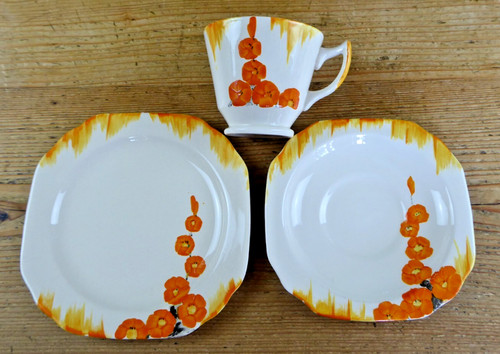 Vintage woods art deco - deco, ivory