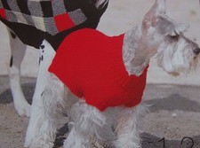 DOG COAT KNITTING PATTERN SIZE