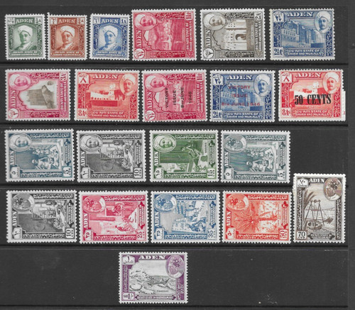 South arabia 1942 mixed - south,