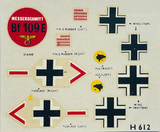 Decals : Messerschmitt Bf 109E