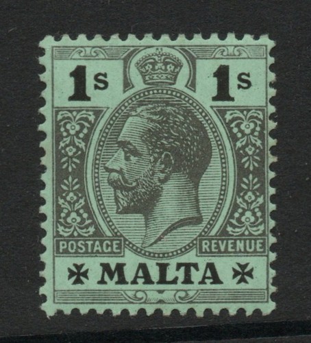 Malta 1914 on green - 1914-21,