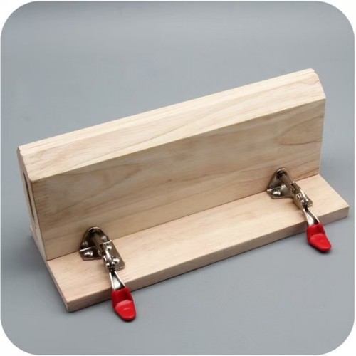 Wood leather stitching pony - leather,