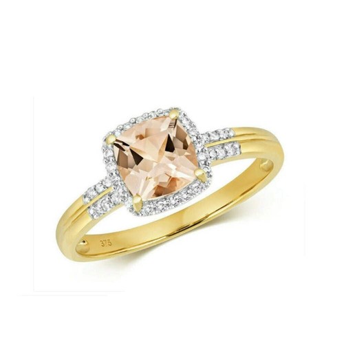 Real morganite and - morganite, diamond