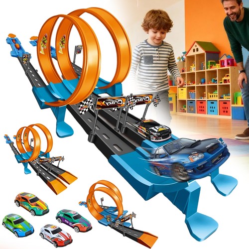 Track racing toy - track, with