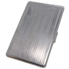 Vintage Chrome Cigarette Case