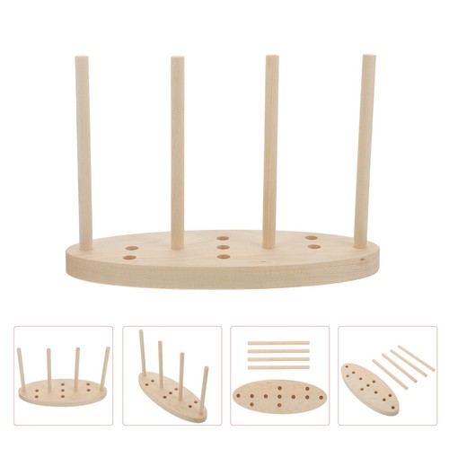 Set brown wooden bow maker - set,