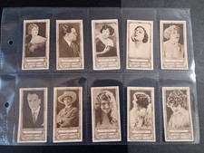 EDWARDS RINGER & BIGG-FULL SET- CINEMA STARS 1923 (STANDARD SIZE 50 CARDS)