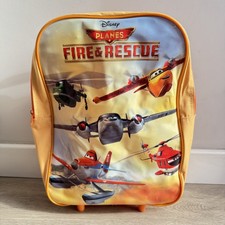 Disney Planes Fire & Rescue Kids Trolley Bag – Orange – Excellent Condition