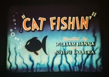 Cat fishin tom jerry - cat, (1947)