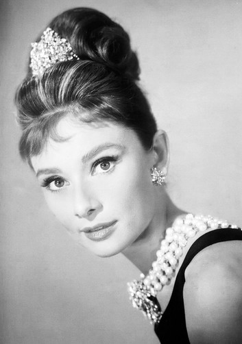 Audrey hepburn monochrome - audrey,