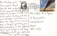 FAMILY HISTORY - GENEALOGY POSTCARD - SPEARS - CHISLEHURST RAVENS HILL KENT