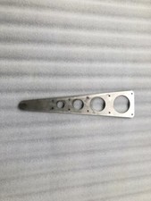 CUSTOM CNC CUT SS CENTER PANEL METAL TRIM HARLEY DAVIDSON V-ROD NIGHT ROD MUSCLE