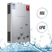 12L LPG Liquid Propane Gas Hot Water Heater Tankless On-Demand Water Boiler