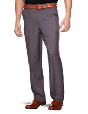 Farah Mens Flexi Waist Trousers Smart Casual Grey