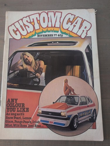Custom car magazine - car,