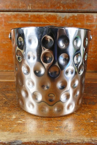 Unmarked hammered stainless - hammered,