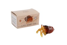 Glass Hermit Crab Ornament