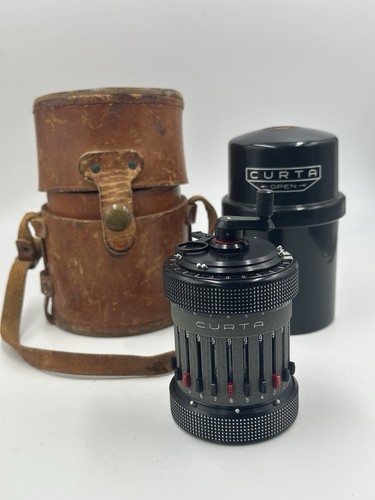 Curta mechanical calculator - curta,