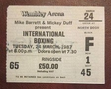 1987 Frank Bruno vs James